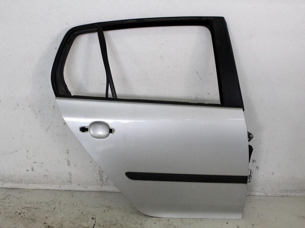 1K6833302AA PORTA POSTERIORE DESTRA VOLKSWAGEN GOLF 5 1.6 B 75KW 5M 5P (2008) RICAMBIO USATO