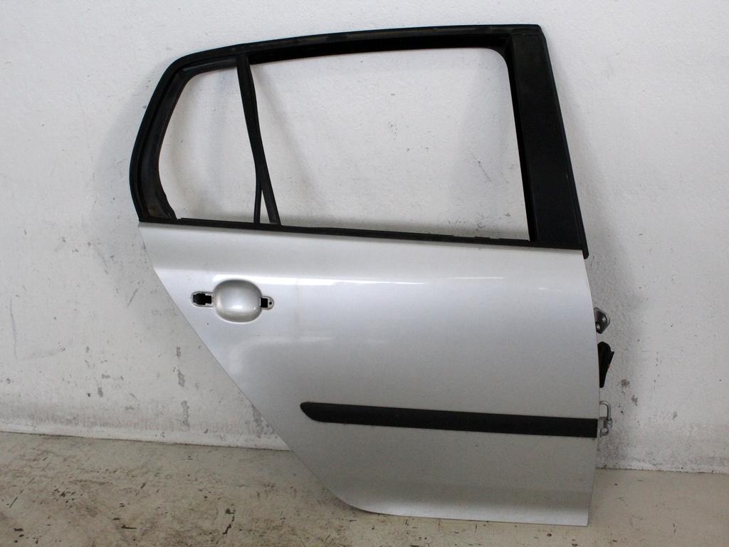 1K6833302AA PORTA POSTERIORE DESTRA VOLKSWAGEN GOLF 5 1.6 B 75KW 5M 5P (2008) RICAMBIO USATO