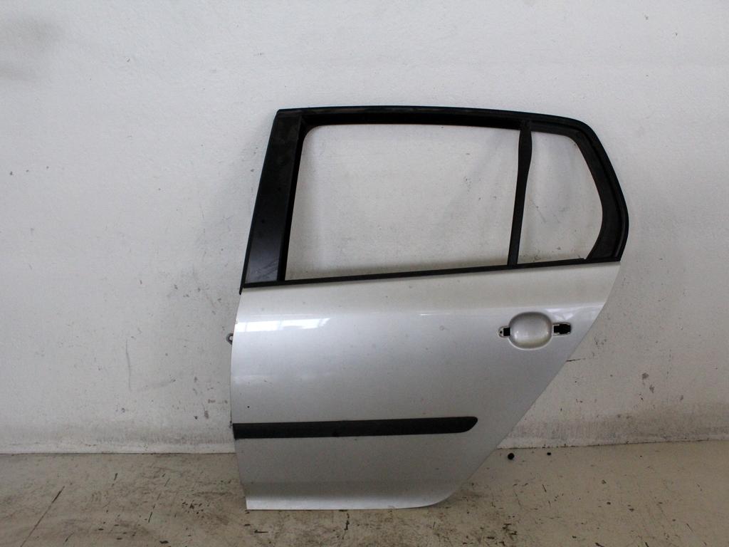 1K6833301AA PORTA POSTERIORE SINISTRA VOLKSWAGEN GOLF 5 1.6 B 75KW 5M 5P (2008) RICAMBIO USATO