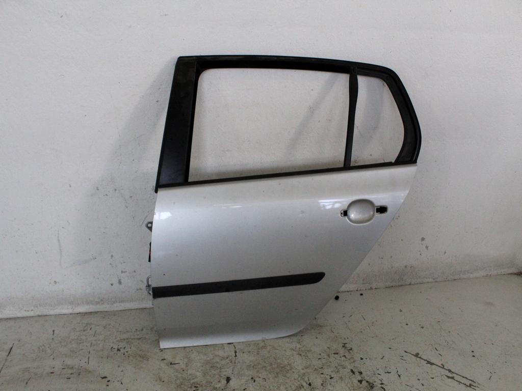 1K6833301AA PORTA POSTERIORE SINISTRA VOLKSWAGEN GOLF 5 1.6 B 75KW 5M 5P (2008) RICAMBIO USATO