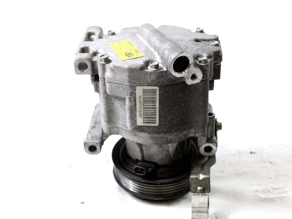 51747318 COMPRESSORE CLIMATIZZATORE CLIMA A/C FIAT PUNTO 1.2 G 44KW 5M 5P (2009) RICAMBIO USATO 5A7875200