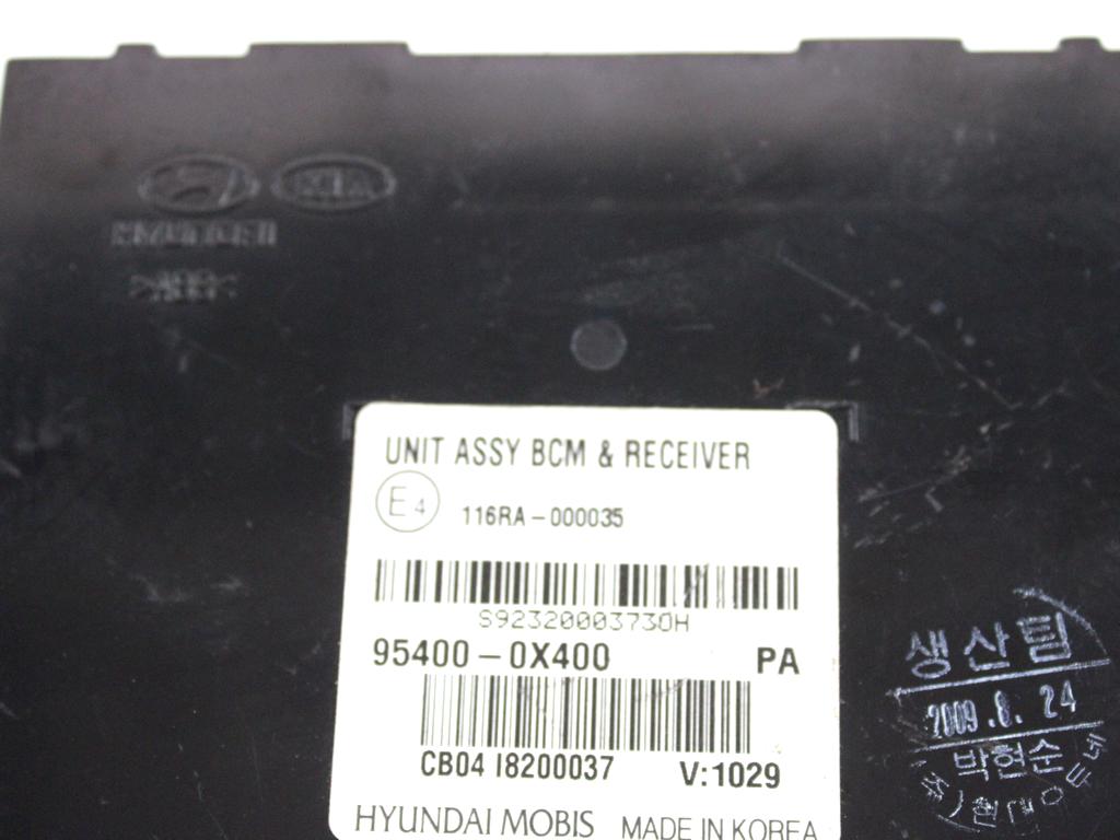 39110-02ID0 KIT ACCENSIONE AVVIAMENTO HYUNDAI I10 1.1 G 48KW 5M 5P (2010) RICAMBIO USATO CON CENTRALINA MOTORE, QUADRO STRUMENTI CONTACHILOMETRI, BLOCCHETTI ACCENSIONE APERTURA 95400-0X400 940010X2504X  