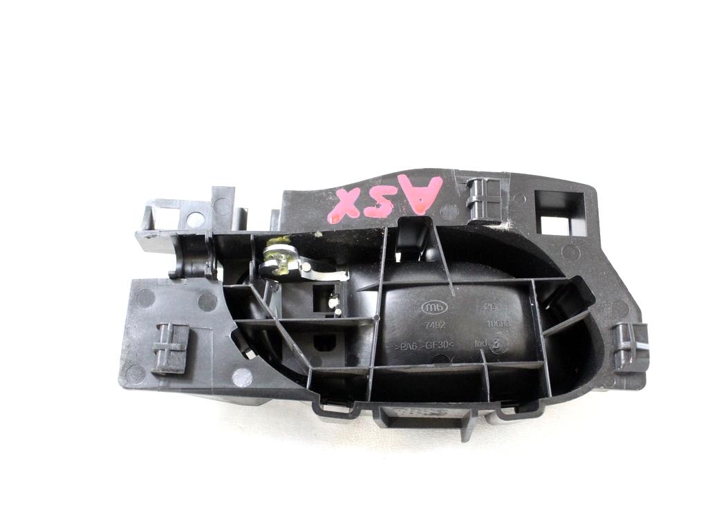 9660525480 MANIGLIA INTERNA PORTA ANTERIORE SINISTRA CITROEN C4 1.6 D 82KW 6M 5P (2012) RICAMBIO USATO