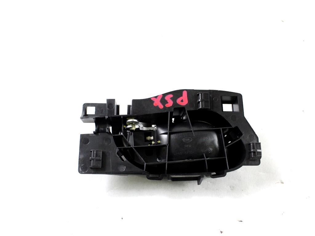 9660525480 MANIGLIA INTERNA PORTA POSTERIORE SINISTRA CITROEN C4 1.6 D 82KW 6M 5P (2012) RICAMBIO USATO