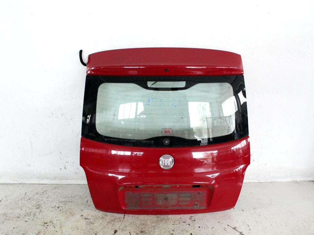 52056197 PORTELLONE COFANO POSTERIORE BAULE FIAT 500 1.3 D 70KW 5M 3P (2011) RICAMBIO USATO CON LUNOTTO