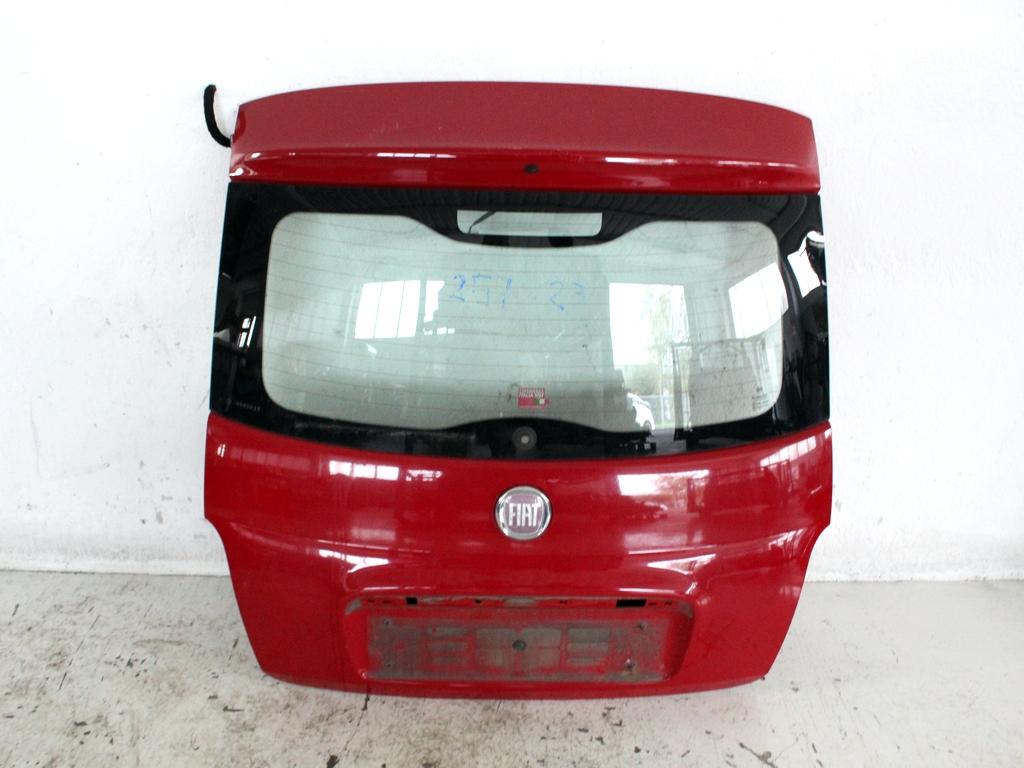 52056197 PORTELLONE COFANO POSTERIORE BAULE FIAT 500 1.3 D 70KW 5M 3P (2011) RICAMBIO USATO CON LUNOTTO