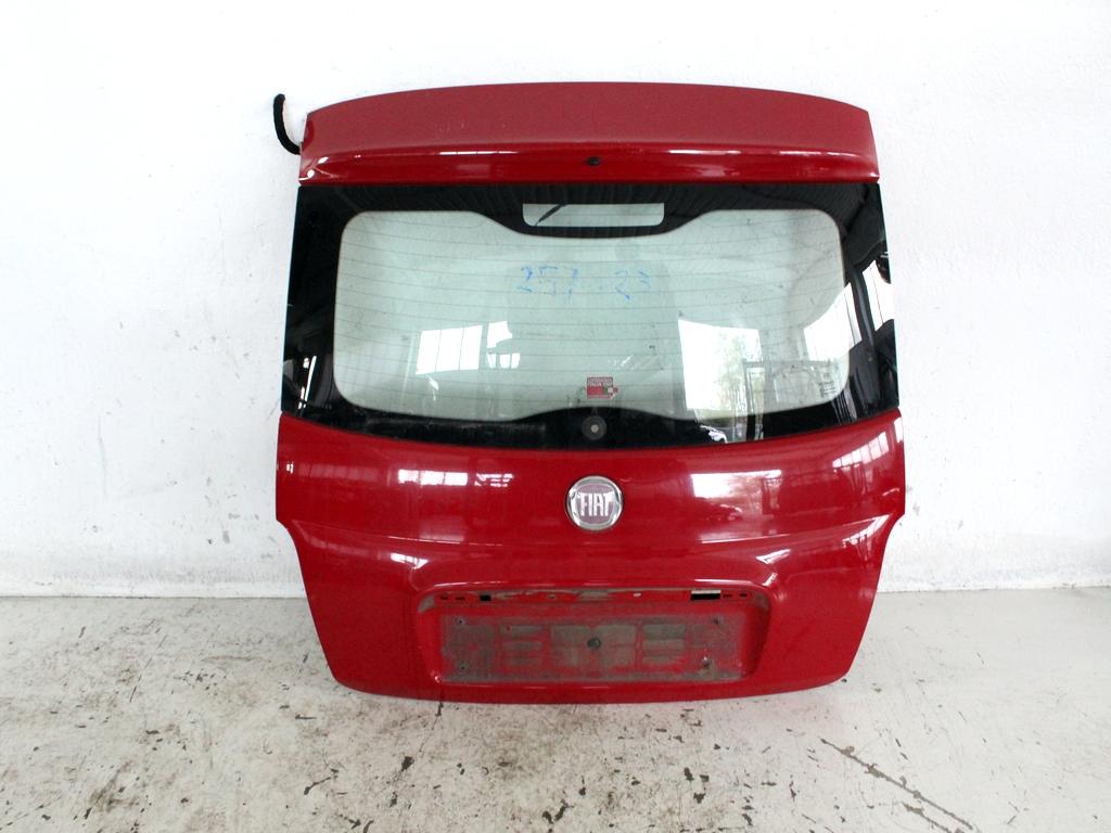 52056197 PORTELLONE COFANO POSTERIORE BAULE FIAT 500 1.3 D 70KW 5M 3P (2011) RICAMBIO USATO CON LUNOTTO