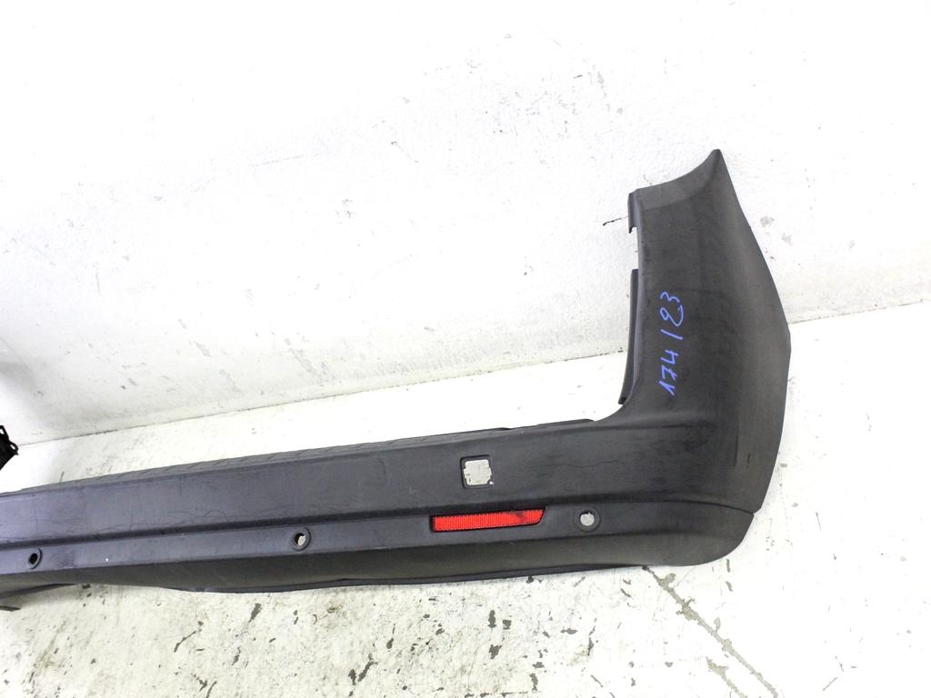 735473499 PARAURTI POSTERIORE FIAT DOBLO 1.3 D 66KW 5M 2P (2011) RICAMBIO USATO CON PREDISPOSIZIONE SENSORI DI PARCHEGGIO