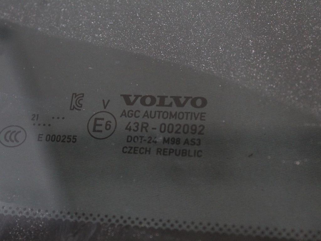 32368258 VETRO FISSO PARAFANGO POSTERIORE DESTRO OSCURATO VOLVO XC90 2.0 I 4X4 173KW AUT 5P (2021) RICAMBIO USATO