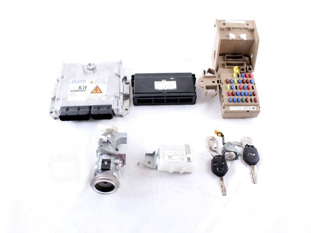 22611AP202 KIT ACCENSIONE AVVIAMENTO SUBARU FORESTER 2.0 D 4X4 108KW 6M 5P (2009) RICAMBIO USATO CON CENTRALINA MOTORE, BLOCCHETTI ACCENSIONE APERTURA CON DOPPIA CHIAVE 88281SC230 82201FG010 88215AG000