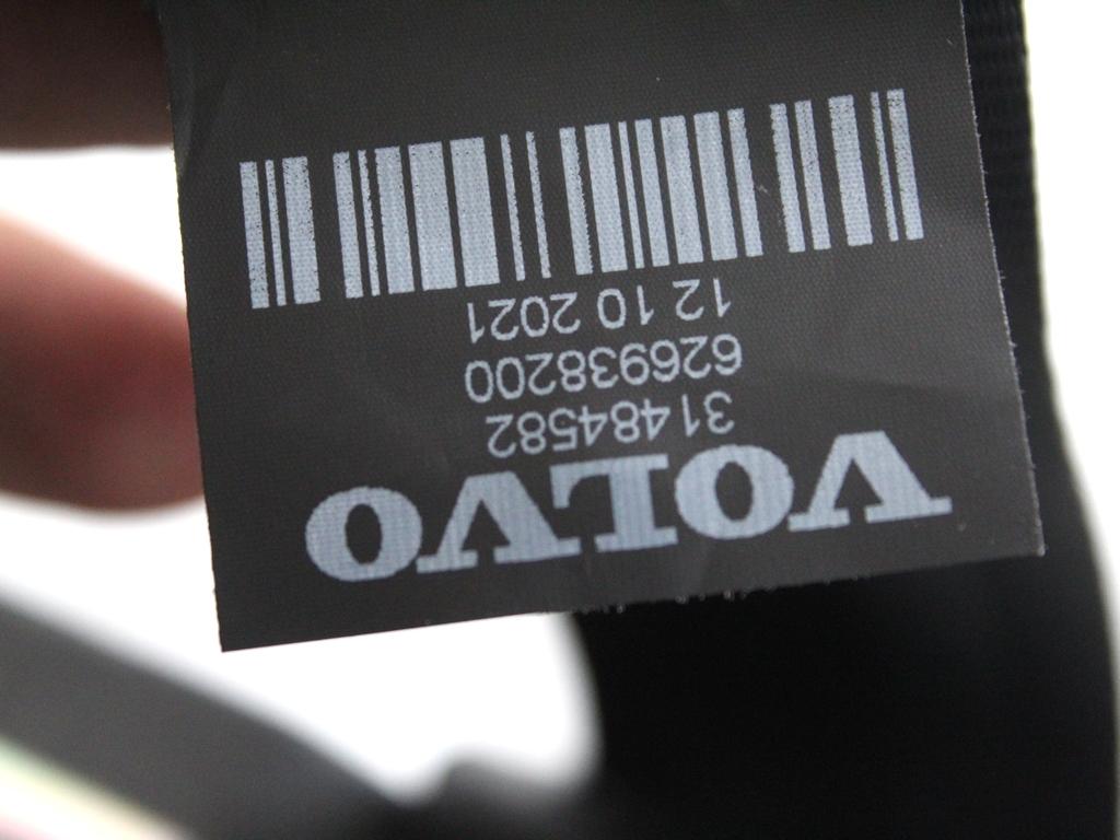 31484582 CINTURA DI SICUREZZA POSTERIORE SINISTRA TERZA FILA CON PRETENSIONATORE VOLVO XC90 2.0 I 4X4 173KW AUT 5P (2021) RICAMBIO USATO