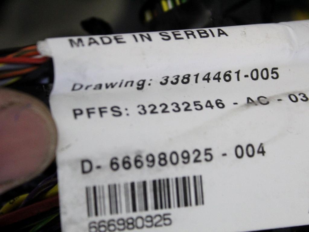 32232546 CABLAGGIO ELETTRICO VOLVO XC90 2.0 I 4X4 173KW AUT 5P (2021) RICAMBIO USATO 31384034