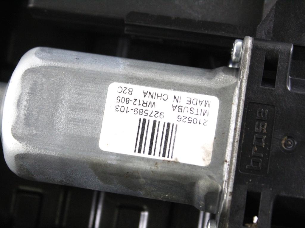 31391495 MOTORINO MECCANISMO ALZA-VETRO ALZA-CRISTALLO PORTA ANTERIORE DESTRA VOLVO XC90 2.0 I 4X4 173KW AUT 5P (2021) RICAMBIO USATO 31674757