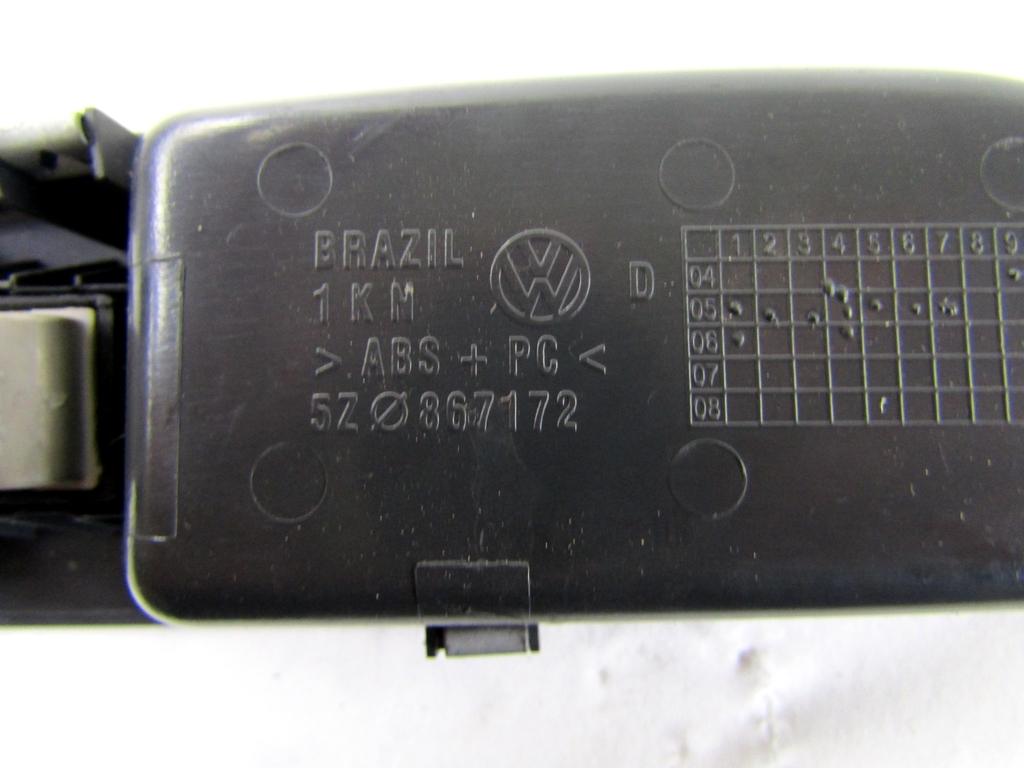 5Z0959856 COMANDO INTERRUTTORE ALZA-VETRO ALZA-CRISTALLO PORTA ANTERIORE DESTRA VOLKSWAGEN FOX 1.4 D 51KW 5M 3P (2007) RICAMBIO USATO 5Z0867172