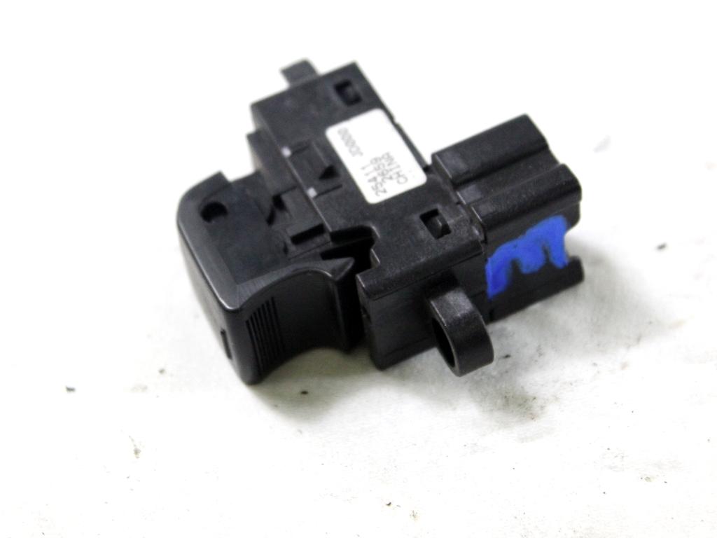 25411JD000 COMANDO INTERRUTTORE ALZA-VETRO ALZA-CRISTALLO PORTA ANTERIORE DESTRA NISSAN QASHQAI +2 2.0 D 4X4 110KW AUT 5P (2010) RICAMBIO USATO 