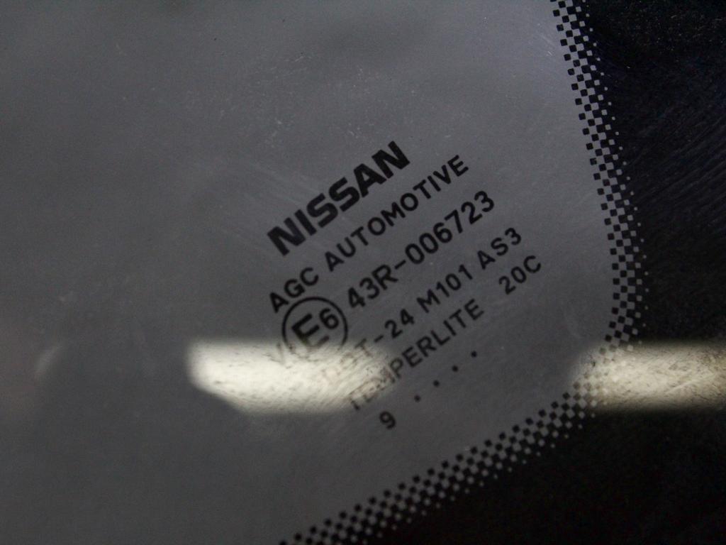 83312EY10A VETRO FISSO PARAFANGO POSTERIORE DESTRO OSCURATO NISSAN QASHQAI +2 2.0 D 4X4 110KW AUT 5P (2010) RICAMBIO USATO 