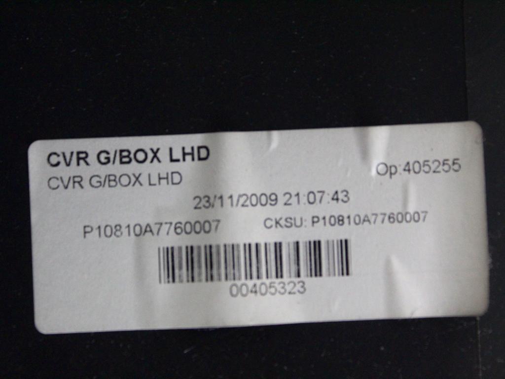 68520JD900 CASSETTO PORTAOGGETTI CRUSCOTTO LATO DESTRO NISSAN QASHQAI +2 2.0 D 4X4 110KW AUT 5P (2010) RICAMBIO USATO 