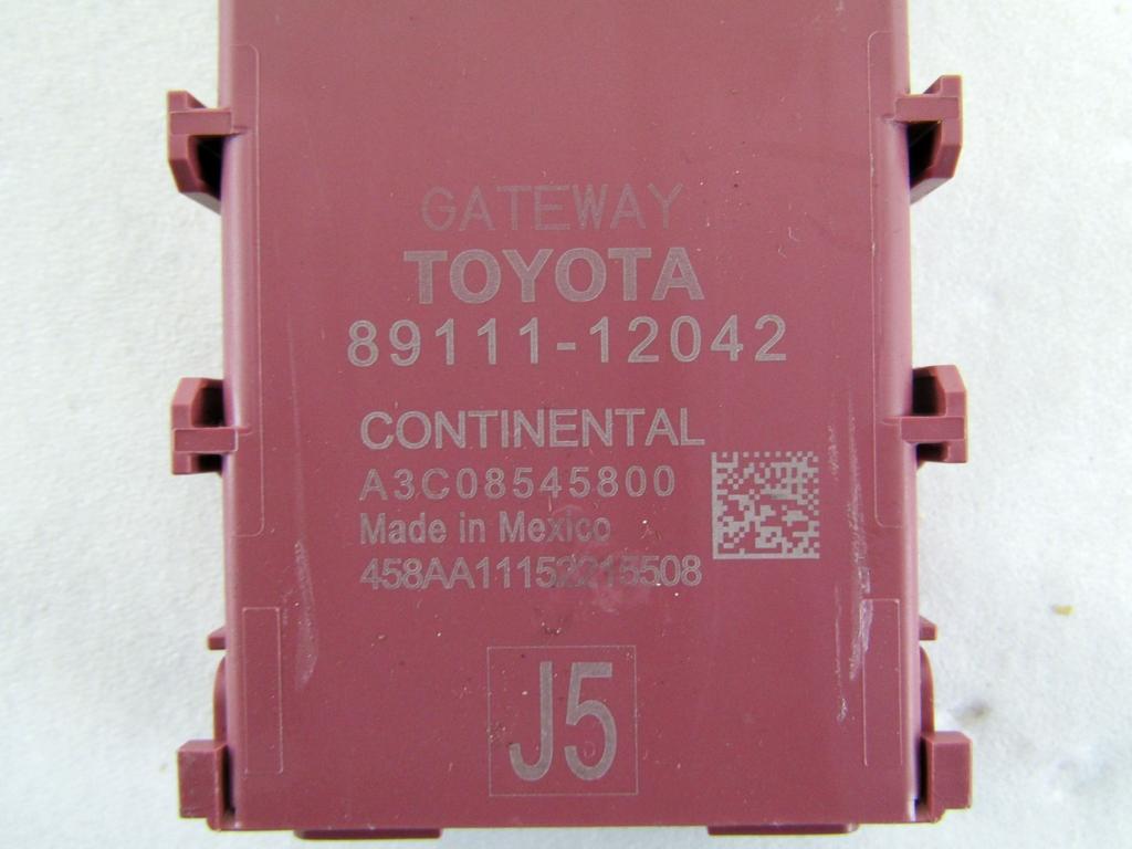 89111-12042 CENTRALINA GATEWAY TOYOTA RAV 4 2.5 I 131KW AUT 5P (2022) RICAMBIO USATO