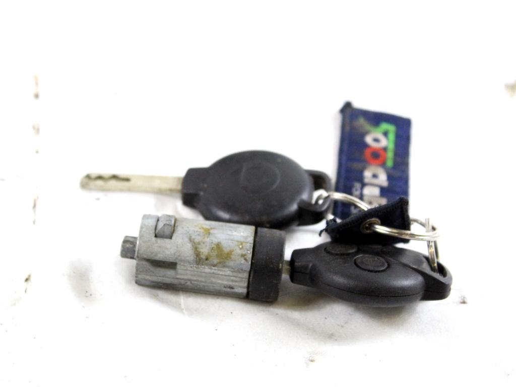 A1321501579 KIT ACCENSIONE AVVIAMENTO SMART FORTWO 1.0 B 52KW AUT 3P (2008) RICAMBIO USATO CON CENTRALINA MOTORE, QUADRO STRUMENTI, BLOCCHETTI ACCENSIONE APERTURA CON CHIAVE 0261S04308 A4515401150 A4518201597 A4515403647