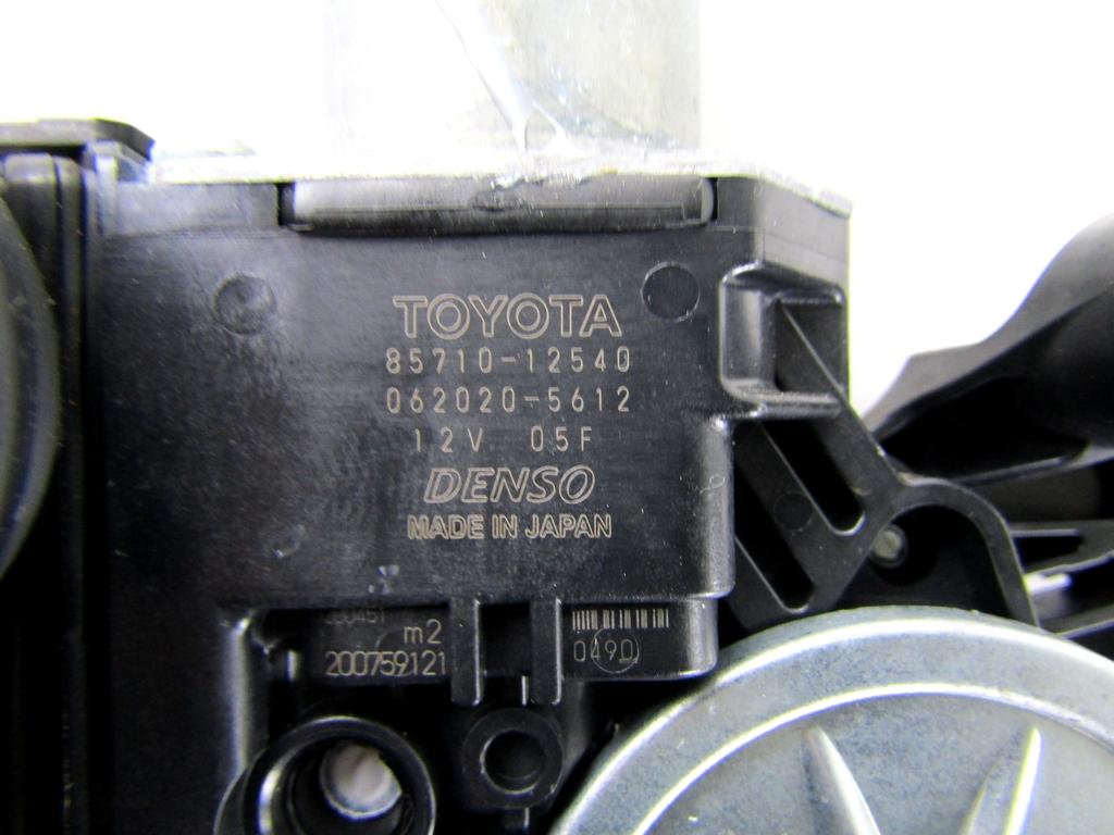 85710-12540 MOTORINO MECCANISMO ALZA-VETRO ALZA-CRISTALLO PORTA POSTERIORE DESTRA TOYOTA RAV 4 2.5 I 131KW AUT 5P (2022) RICAMBIO USATO