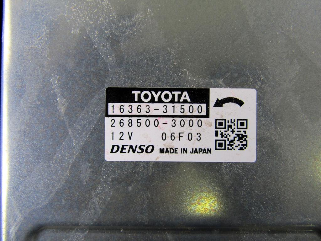 16363-31500 ELETTROVENTOLA TOYOTA RAV 4 2.5 I 131KW AUT 5P (2022) RICAMBIO USATO