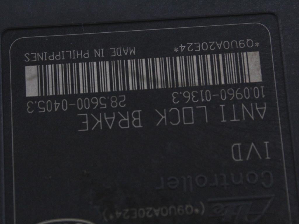 8M51-2C405-CA CENTRALINA POMPA AGGREGATO ABS FORD C-MAX 1.6 D 80KW 5M 5P (2010) RICAMBIO USATO 10.0206-0400.4 10.0960-0136.3 28.5600-0405.3