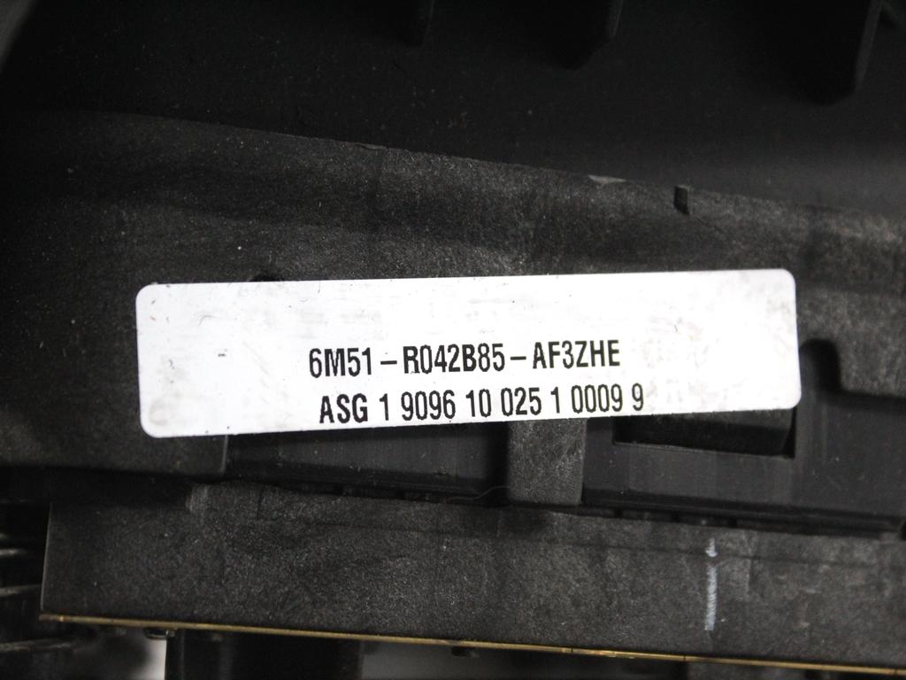 9M5T-14B321-AA KIT AIRBAG FORD C-MAX 1.6 D 80KW 5M 5P (2010) RICAMBIO USATO CON PRETENSIONATORI CINTURE DI SICUREZZA, CENTRALINA AIRBAG, AIRBAG VOLANTE GUIDATORE, AIRBAG PASSEGGERO, CRUSCOTTO 0285010700 6M51-R042B85-AF3ZHE 6M51-R042B84-AD