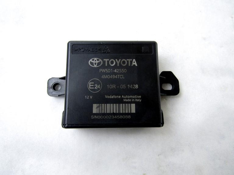 PW501-42550 CENTRALINA SENSORI DI PARCHEGGIO TOYOTA RAV 4 2.5 I 131KW AUT 5P (2022) RICAMBIO USATO