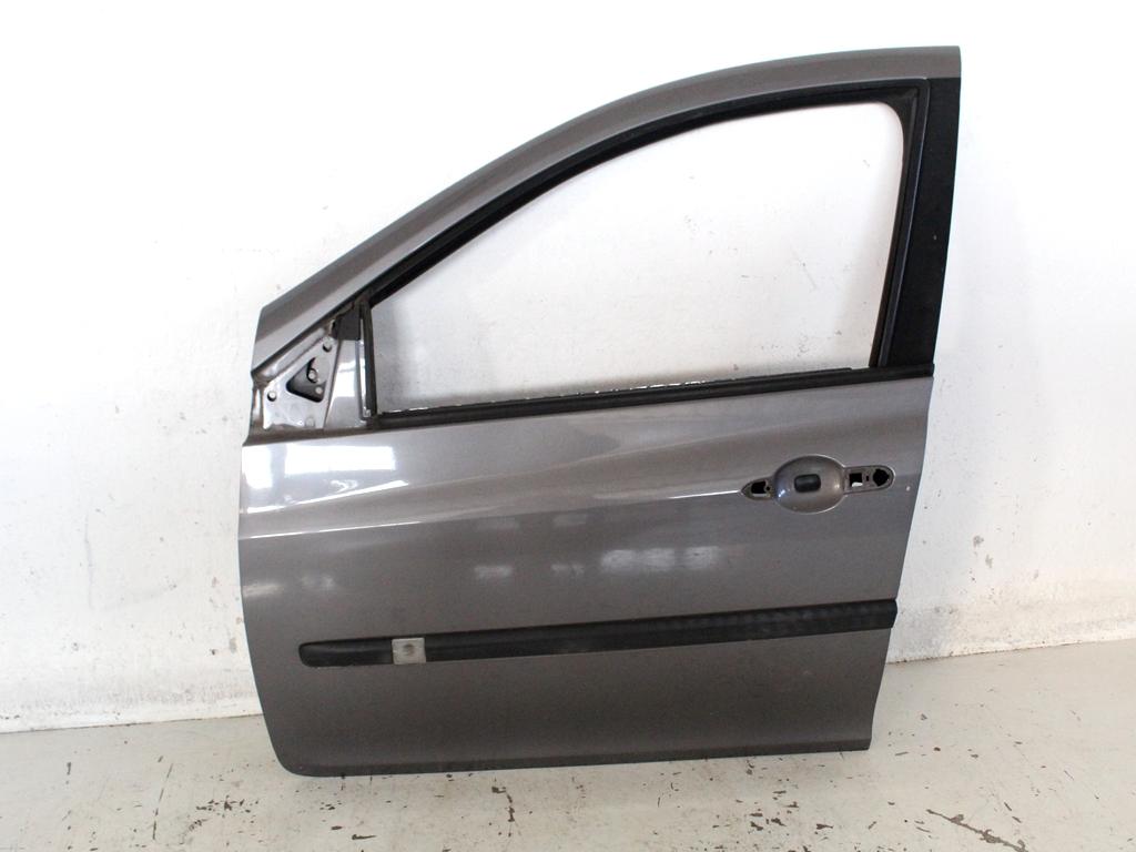 7751479112 PORTA ANTERIORE SINISTRA GUIDATORE RENAULT CLIO 1.2 B 55KW 5M 5P (2008) RICAMBIO USATO