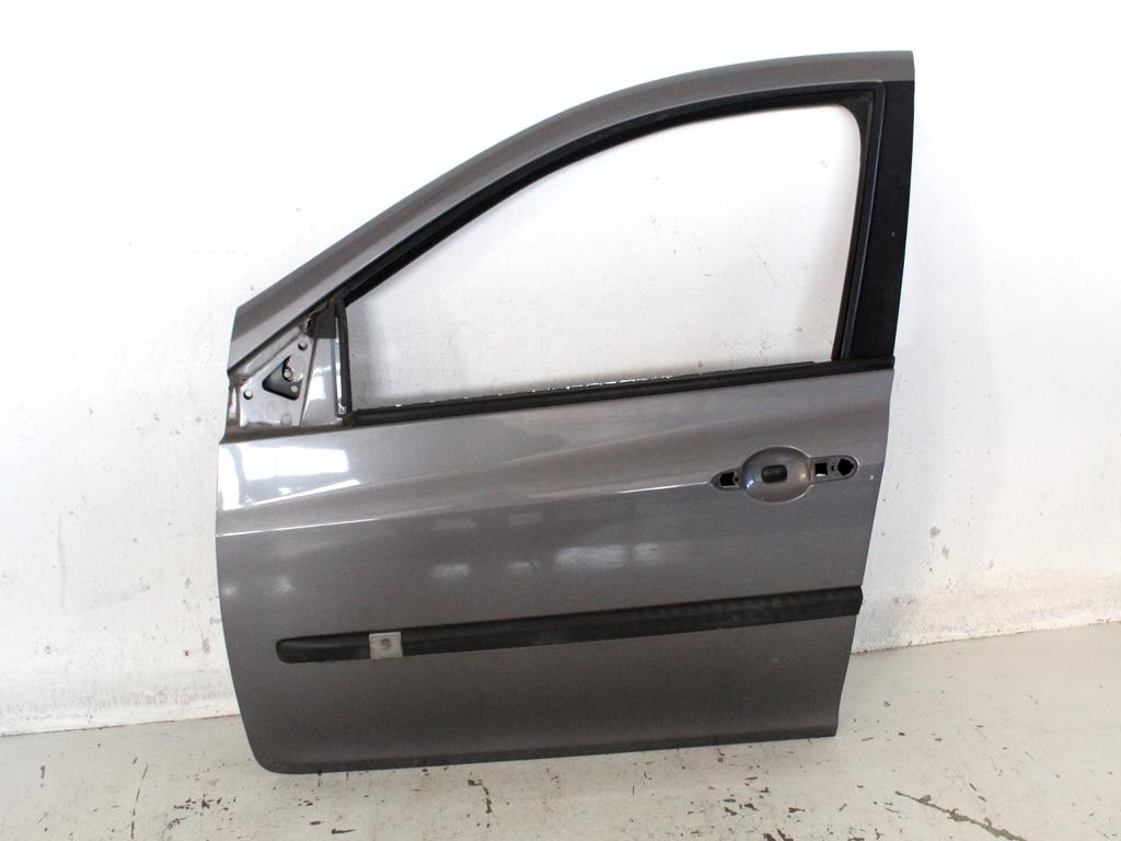 7751479112 PORTA ANTERIORE SINISTRA GUIDATORE RENAULT CLIO 1.2 B 55KW 5M 5P (2008) RICAMBIO USATO