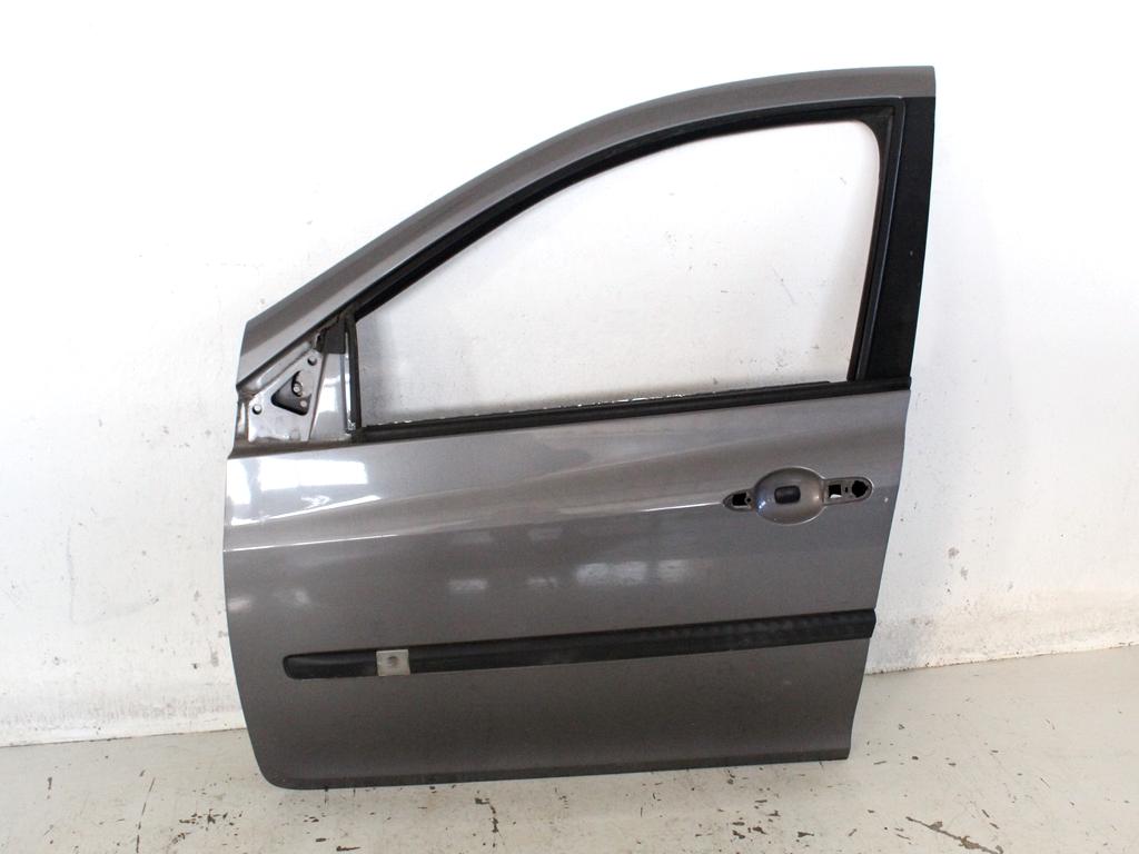 7751479112 PORTA ANTERIORE SINISTRA GUIDATORE RENAULT CLIO 1.2 B 55KW 5M 5P (2008) RICAMBIO USATO