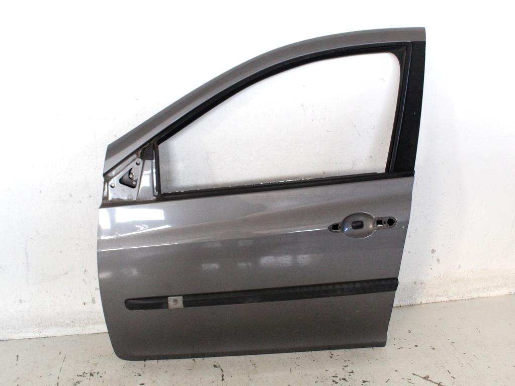 7751479112 PORTA ANTERIORE SINISTRA GUIDATORE RENAULT CLIO 1.2 B 55KW 5M 5P (2008) RICAMBIO USATO