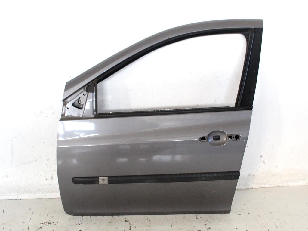 7751479112 PORTA ANTERIORE SINISTRA GUIDATORE RENAULT CLIO 1.2 B 55KW 5M 5P (2008) RICAMBIO USATO