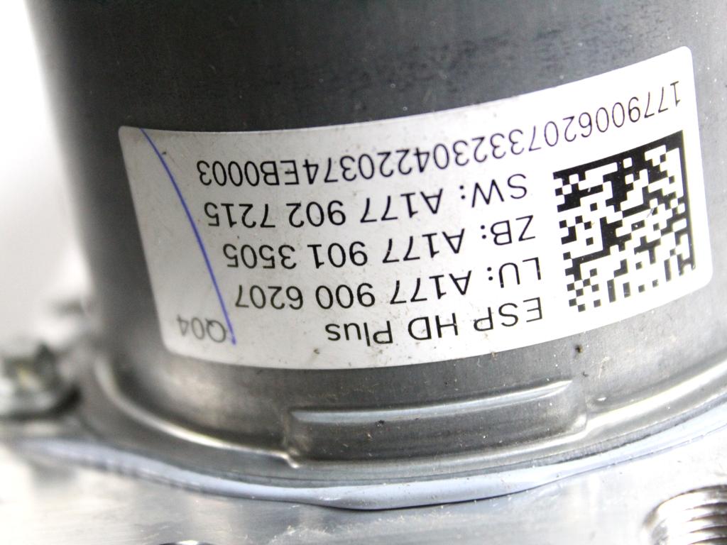 A1779006207 CENTRALINA POMPA AGGREGATO ABS MERCEDES CLASSE A 180 W177 2.0 D 85KW AUT 5P (2022) RICAMBIO USATO 0265295034 A1779006207 2265106582 0265956939