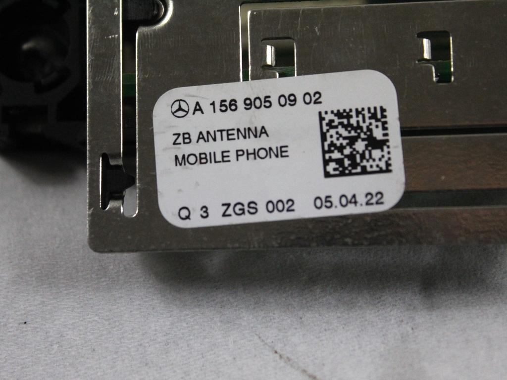 A1569050902 CENTRALINA AMPLIFICATORE ANTENNA TELEFONO MERCEDES CLASSE A 180 W177 2.0 D 85KW AUT 5P (2022) RICAMBIO USATO