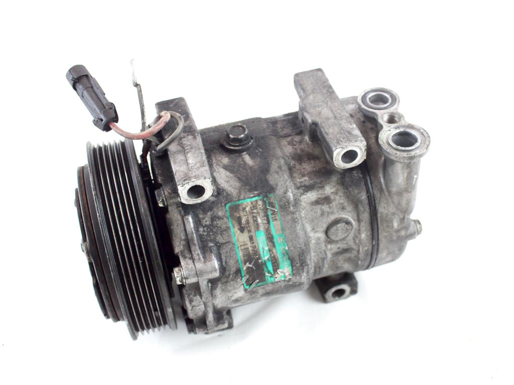 60653652 COMPRESSORE CLIMATIZZATORE CLIMA A/C FIAT BARCHETTA 1.8 B RICAMBIO USATO