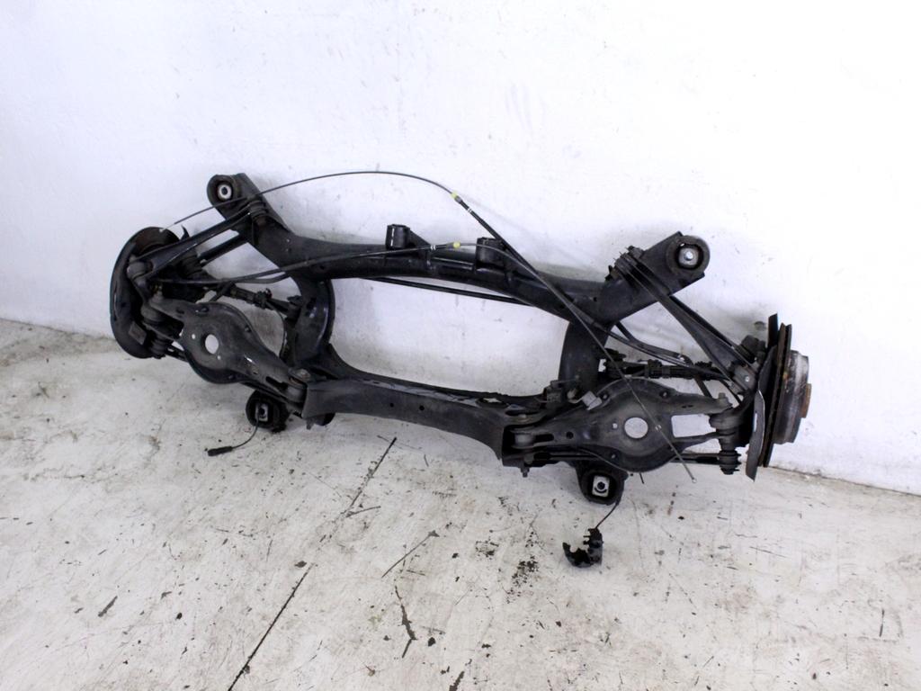 33316792507 PONTE ASSALE POSTERIORE BMW SERIE 3 320D F31 LCI SW 2.0 D 4X4 140KW AUT 5P (2016) RICAMBIO USATO CON MOZZI E FUSELLI