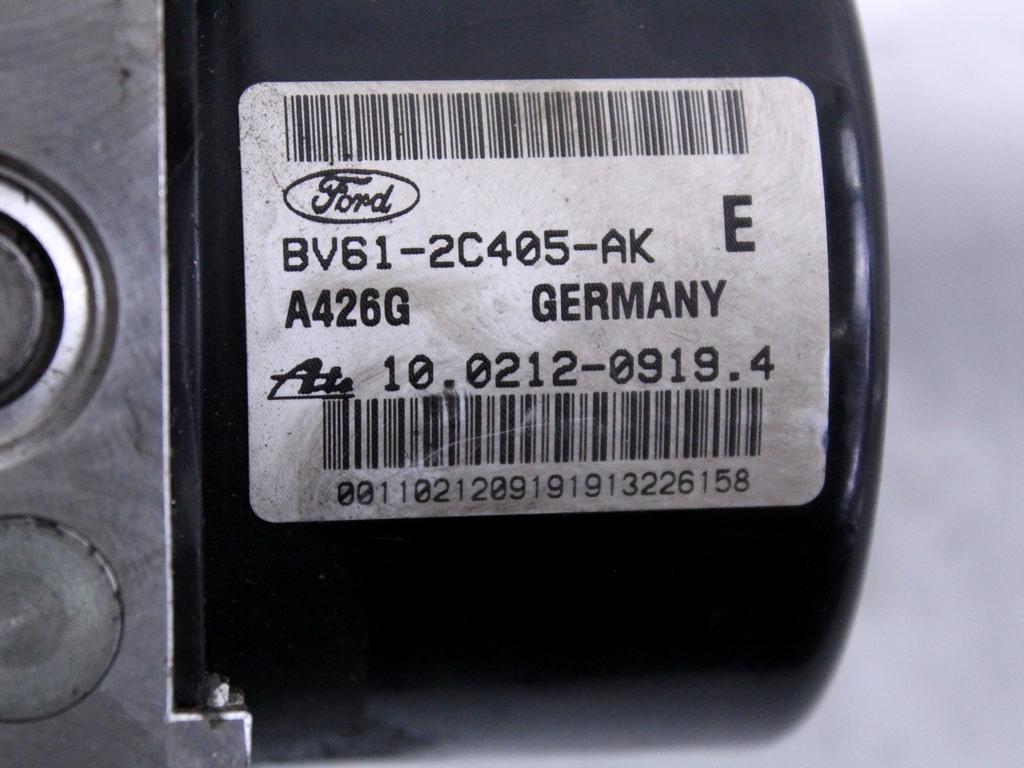 8V61-2C405-AK CENTRALINA POMPA AGGREGATO ABS FORD C-MAX 1.6 D 85KW 6M 5P (2013) RICAMBIO USATO