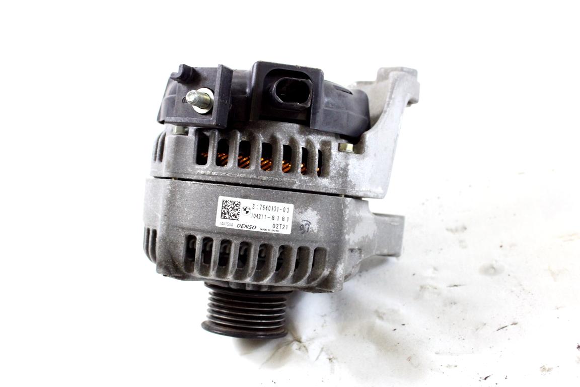 7640131 ALTERNATORE BMW SERIE 3 320D F31 LCI SW 2.0 D 4X4 140KW AUT 5P (2016) RICAMBIO USATO