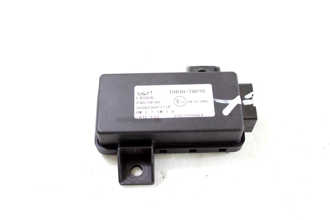 3666100U227P CENTRALINA MODULO PRESSIONE PNEUMATICI DR MOTOR DR4 1.6 B 84KW 6M 5P (2019) RICAMBIO USATO