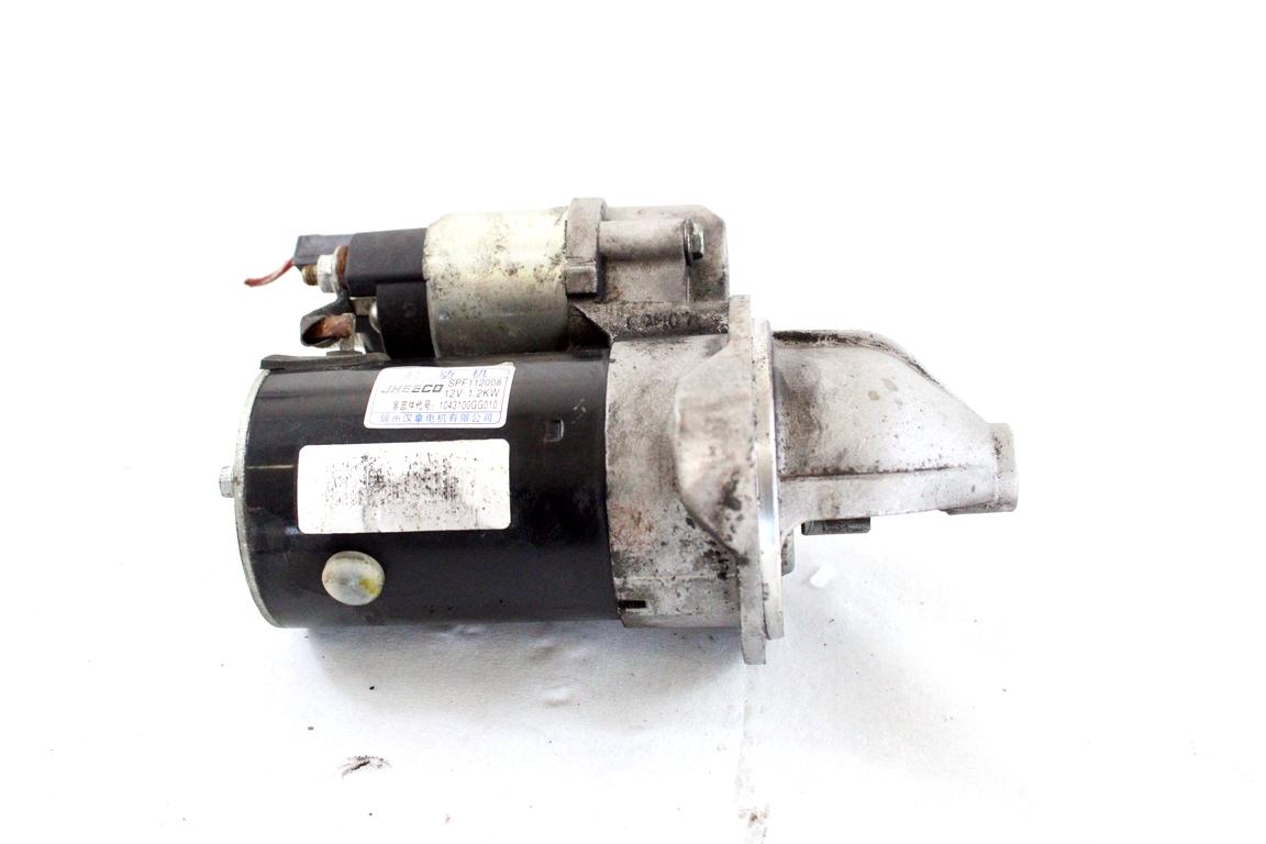 SPF112008 MOTORINO AVVIAMENTO DR MOTOR DR4 1.6 B 84KW 6M 5P (2019) RICAMBIO USATO 1043100GG010