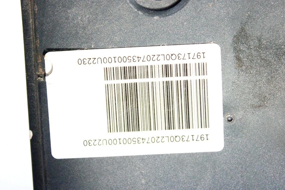 3500100U2230 CENTRALINA POMPA AGGREGATO ABS DR MOTOR DR4 1.6 B 84KW 6M 5P (2019) RICAMBIO USATO 0265244017 2265106452 0265956304