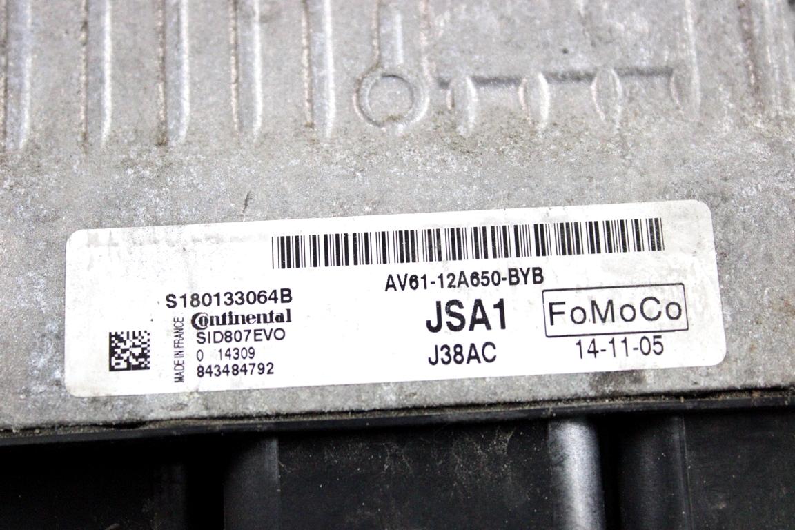 AV61-12A650-BYB KIT ACCENSIONE AVVIAMENTO FORD GRAND C-MAX 1.6 D 85KW 6M 5P (2015) RICAMBIO USATO CON CENTRALINA MOTORE, QUADRO STRUMENTI CONTACHILOMETRI, BLOCCHETTI ACCENSIONE APERTURA CON CHIAVE F1FT-14A073-BB 3M51-3F880-AE 6E5T-15607-CA BM5T-10849-BCH