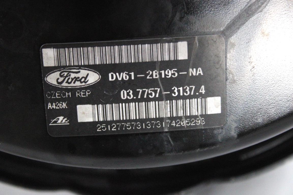 DV61-2B195-NA SERVOFRENO FORD GRAND C-MAX 1.6 D 85KW 6M 5P (2015) RICAMBIO USATO CON POMPA COMANDO FRENI CILINDRO MAESTRO E VASCHETTA 03.7757-3137.4