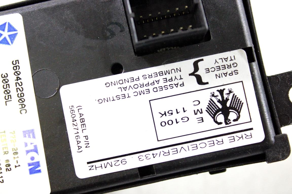 56042290AC COMANDO INTERRUTTORE ALZA-VETRO ALZA-CRISTALLO PORTA ANTERIORE DESTRA JEEP GRAND CHEROKEE 2.7 D 4X4 120KW AUT 5P (2004) RICAMBIO USATO CON INTERRUTTORE APERTURA CHIUSURA INTERNA PORTE