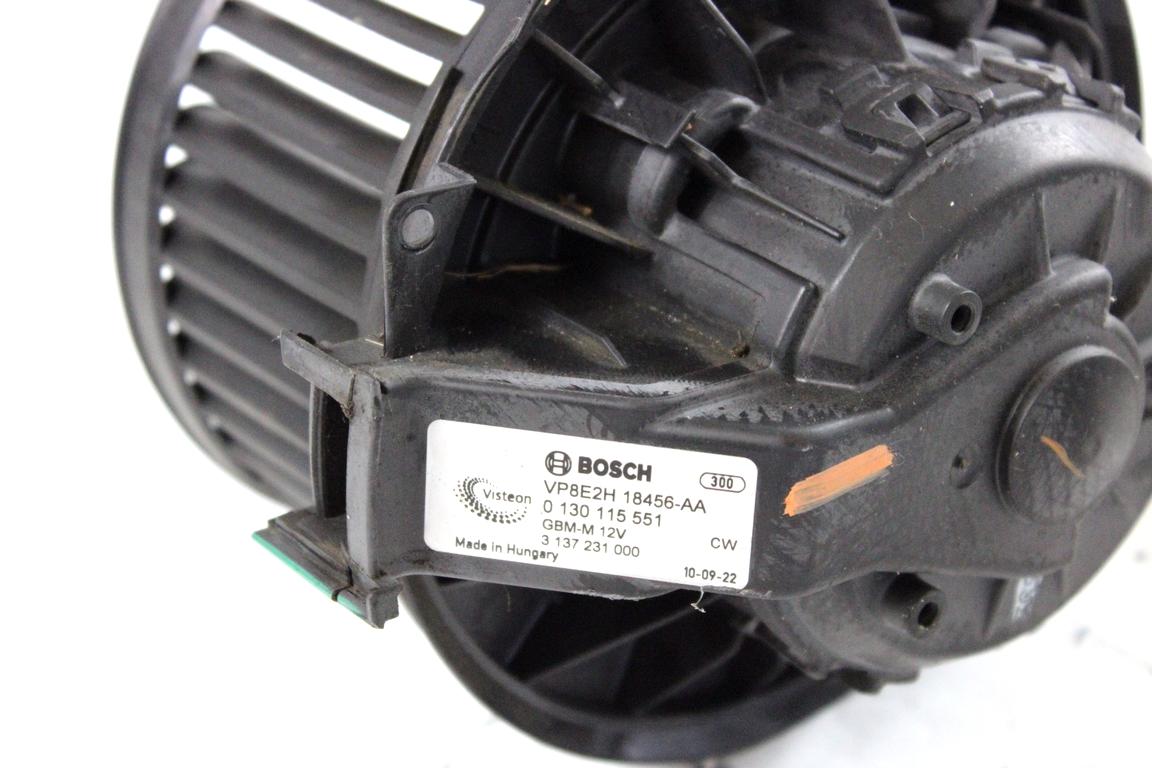 8E2H-18456-AA MOTORINO VENTOLA VENTILAZIONE ABITACOLO FORD FIESTA 1.4 G 71KW 5M 5P (2010) RICAMBIO USATO 0130115551