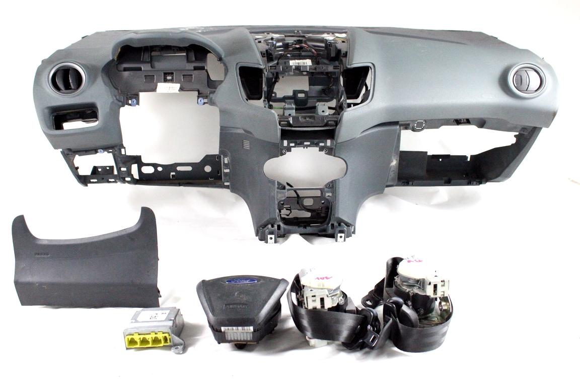 AA6T-14B321-BA KIT AIRBAG FORD FIESTA 1.4 G 71KW 5M 5P (2010) RICAMBIO USATO CON PRETENSIONATORI CINTURE DI SICUREZZA, CENTRALINA AIRBAG, AIRBAG VOLANTE GUIDATORE, AIRBAG PASSEGGERO, AIRBAG GINOCCHIA, CRUSCOTTO 8A61-A045J76-BE 8V51-A044H30-AB