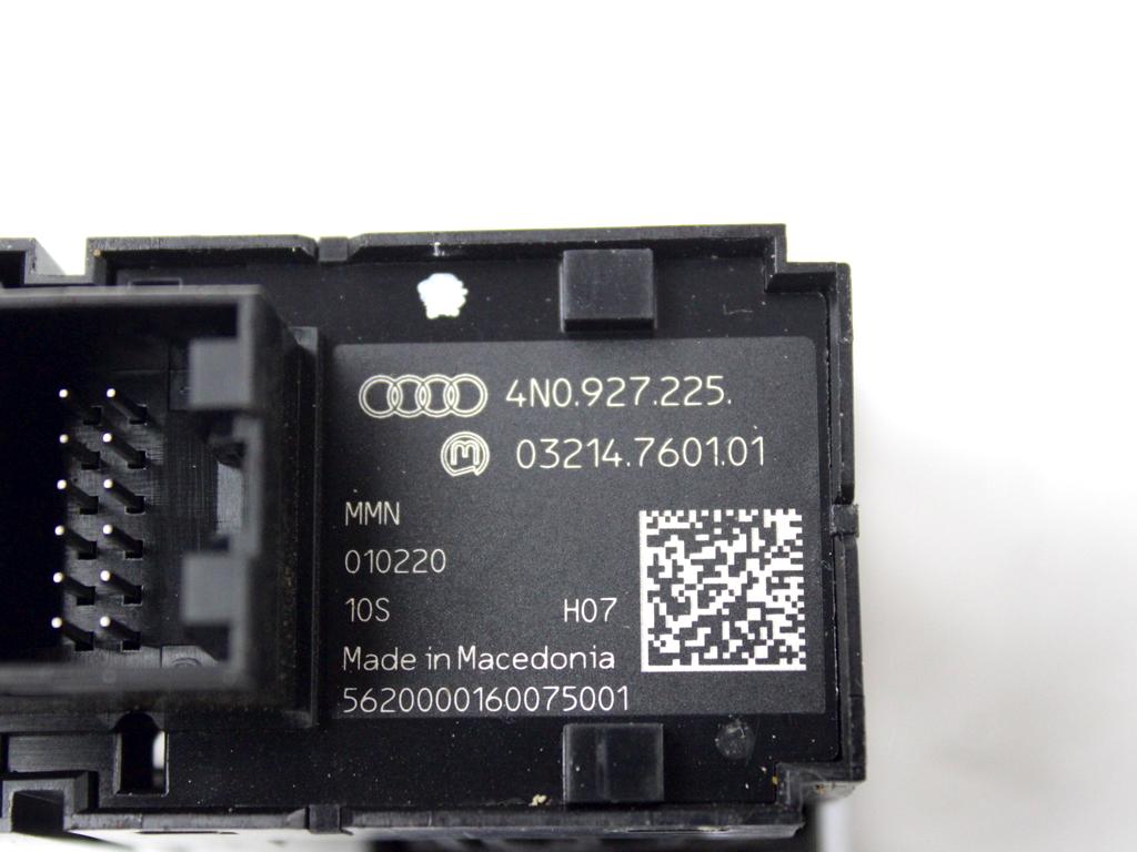 4N0927225 COMANDO INTERRUTTORE FRENO DI STAZIONAMENTO A MANO ELETTRICO AUDI Q8 3.0 D 210KW AUT 5P 4X4 (2020) RICAMBIO USATO