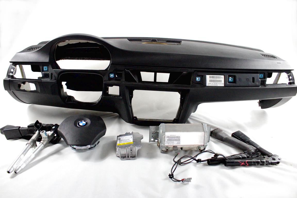 65779166057 KIT AIRBAG BMW SERIE 3 320D E90 2.0 D 130KW 6M 4P (2008) RICAMBIO USATO CON CENTRALINA AIRBAG, AIRBAG PASSEGGERO, AIRBAG VOLANTE, PRETENSIONATORI CINTURE DI SICUREZZA 6779829