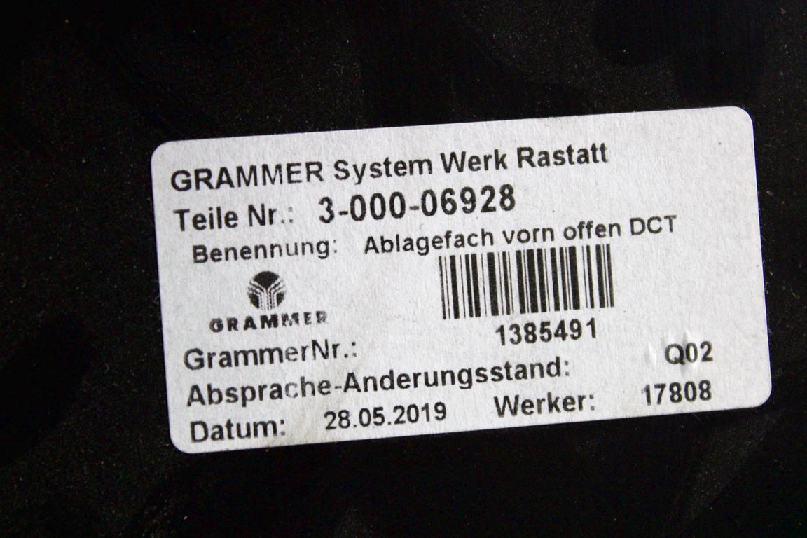 A1776809004 MASCHERINA RIVESTIMENTO TUNNEL CENTRALE ANTERIORE MERCEDES CLASSE CLA 180 C118 1.3 B 100KW AUT 4P (2019) RICAMBIO USATO